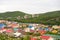 View of View of Sukko Valley, Anapa and the Black Sea, Krasnodar region, Russia