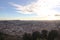 View from the viewpoint of cerro de la bufa in Zacatecas Mexico