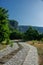 View of Vikos Gorge, a gorge in the Pindus Mountains of northern Greece