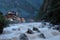 View of Vilcanota River in Machu Picchu, Peru