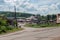 View of the village of Parnaya on a sunny summer day.