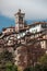 View of village in the Sacro Monte di Varese in a sunny day, UNESCO World Heritage