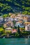 View of the village Torno Fagetto Laglio Quarzano on the Como Lake, Lombardy, Italy