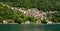 View of the village Torno Fagetto Laglio Quarzano on the Como Lake, Lombardy, Italy