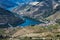 View of the vineyards and the Douro River at Pinhao, Portugal