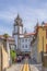 View at the Viseu city, Church of Mercy on top