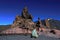 View on the volcan Teide in national park Teneriffa