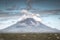 View of volcano Concepcion on Ometepe Island in lake Nicaragua in Nicaragua