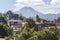 View of volcano in Guatemala