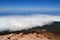 View from volcano Pico del Teide in Tenerife