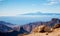 View of the volcano Teide from Mount Roque Nublo