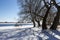 View of Volkhov river in Novgorod the Great