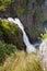 View on Voringfossen waterfall in Hordaland , Norway