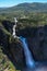 View of the Voringsfossen waterfall Bjoreio river