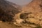 View of Wadi Dana, Jordan towards to Wadi Araba