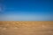 View of wahiba sand desert from coast