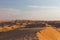 View of Wahiba sands, Oman