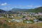 View of Waikawa Valley & Picton, New Zealand.