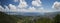 View of Wailuku and Kahului from Iao Valley, Maui, Hawaii, USA