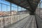 View from the walkway of the Santa Justa Lift. Lisbon. Portugal