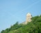 View of the wall of Bratislava Castle (founded in IXth century)