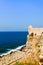 View of the wall of Fortezza in Rethymno