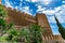 View of the walls of the Alcazaba of Almeria (Almeria Castle)