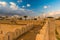 View from the walls of the fortress of Ribat of Sousse in Tunisia.