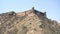 view of walls of jaigarah fort from amer fort in jaipur