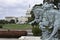 View of the Washington capital from the Ulysses S. Grant Memorial