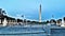 A view of the Washington Fountain with the Monument in the background