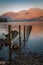 View Of Wast Water Lake In The English Lake District.