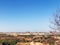 View from the wasteland - the site of modern residential buildings