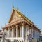 View at the Wat Arun Ratchawararam Ratchawaramahawihan in Bagkok, Thailand