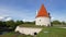 View on the watchtower of Kuressaare Castle, Saaremaa, Estonia.