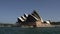 View from the water from around the Opera House in Sydney