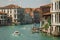 View of water street and old buildings in Venice. Canal in Venice, Italy. Architecture and landmarks of Venice