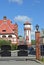 View of the water tower of the Pillau infantry barracks (early 20th century). Baltiysk  Kaliningrad region