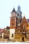 View of Wawel Cathedral in the winter Krakow, Poland