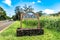 View of the Welcome sign of Koloa, Kauai, Hawaii