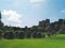 View of a welsh castle and Gardens