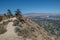 View of Wenatchee and Columbia River from saddle rock hill