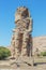 View of the west Colossus of Memnon