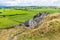 A view west from the summit of the Almscliffe crag in Yorkshire, UK