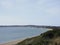 A view of Weymouth bay in Dorset, England, showing the sea and sand