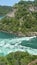 View from the Whirlpool Aero Car at Niagara Falls in Ontario, Canada