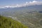 View from Whistlers Mount on summer in Jasper National Park