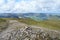 View from Whiteside summit area, Lake District