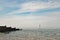 View of Whitstable bay from Whitstable beach