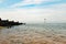 View of Whitstable bay from Whitstable beach